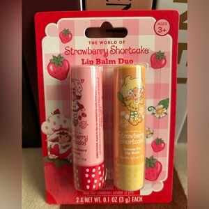 🍓 New 🍓Strawberry Shortcake Lip Balm Duo 🍓